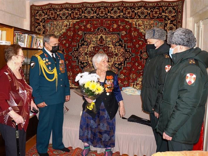 Ветеран северского соединения Росгвардии получила поздравительное письмо от президента Российской Федерации Владимира Владимировича Путина
