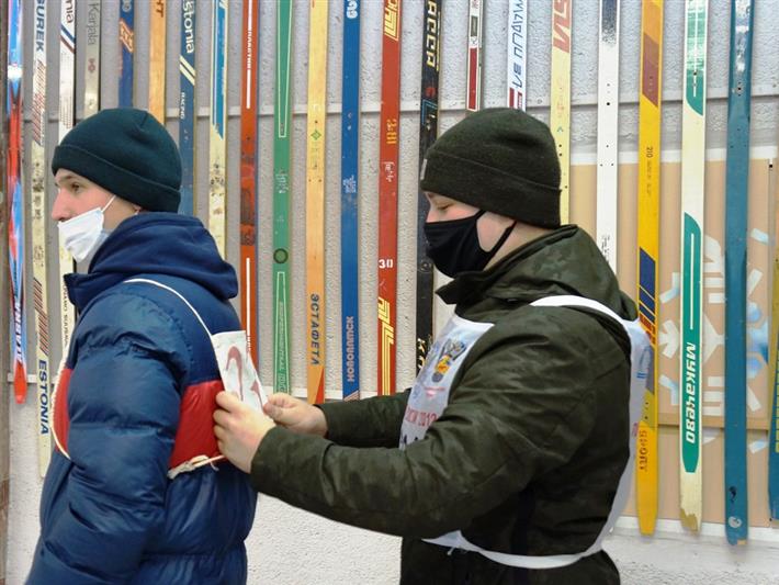 В северском соединении Росгвардии состоялся лыжный забег посвященный годовщине разгрома фашистских войск под Сталинградом 