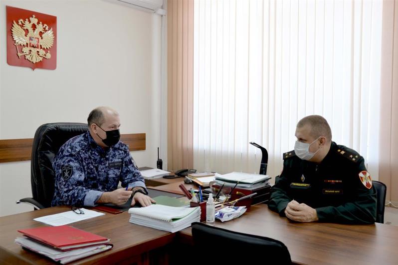 В Кургане проходит учебно-методический сбор с должностными лицами Уральского округа Росгвардии, ответственными за воинский учет 