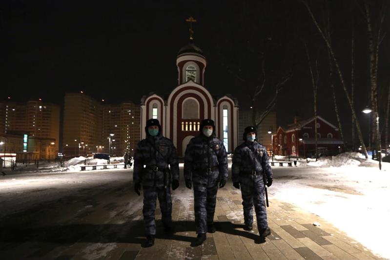 В праздник Крещения Господня в главном храме Росгвардии впервые оборудована купель