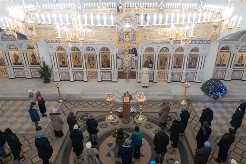 В главном храме Росгвардии впервые состоялось рождественское богослужение