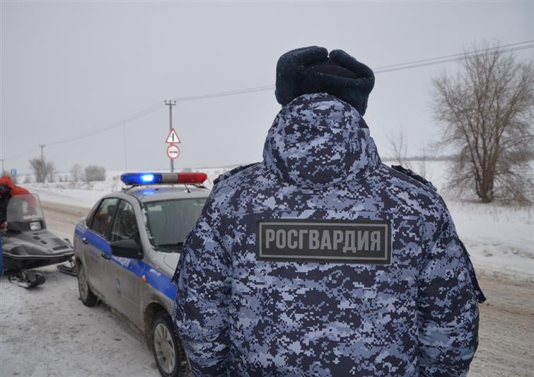 В Самарской области сотрудники Росгвардии приняли участие в операции «Снегоход»  (видео)