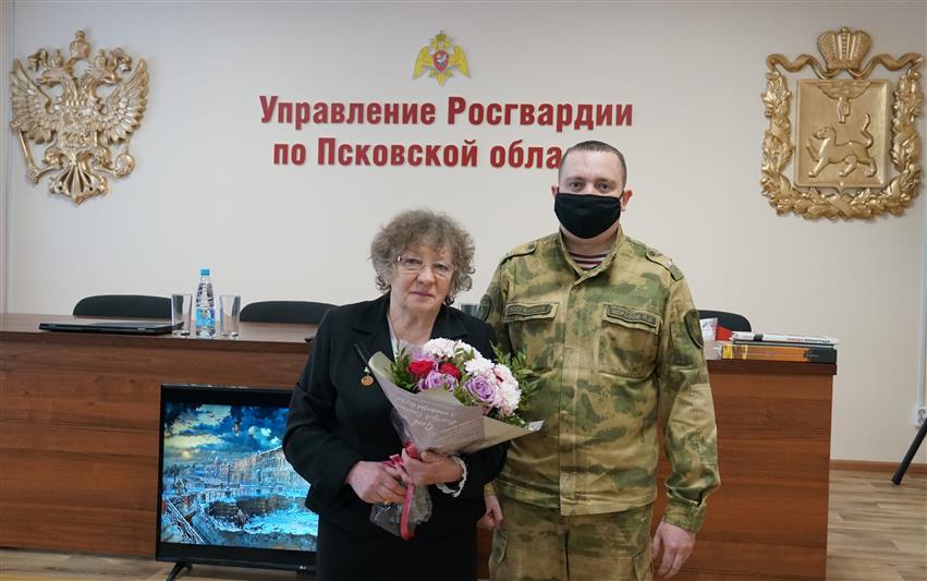 В Северо-Западном округе Росгвардии проходят мероприятия, приуроченные ко Дню полного освобождения Ленинграда от фашистской блокады