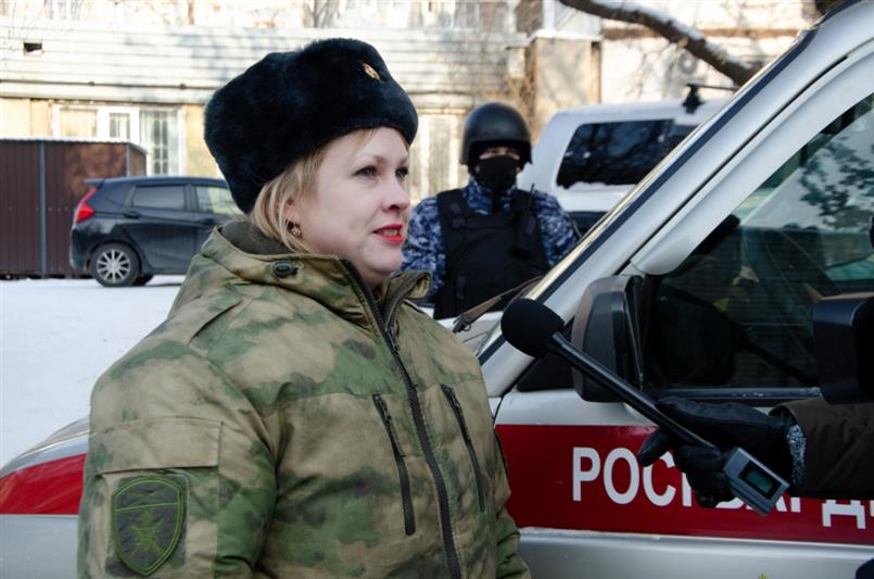 Главный редактор «АиФ-Дальинформ» провела один рабочий день в пресс-службе Управления Росгвардии по Хабаровскому краю