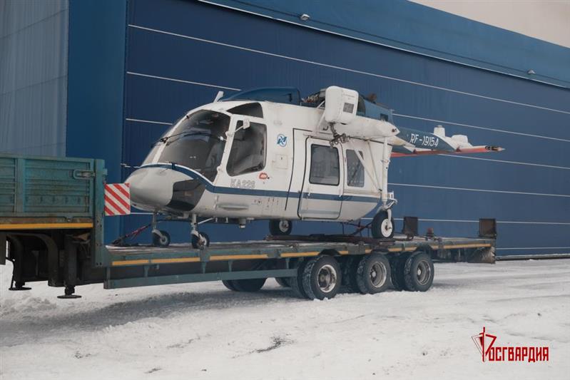 В эскадрилью Уральского округа Росгвардии поступила новая техника (видео)