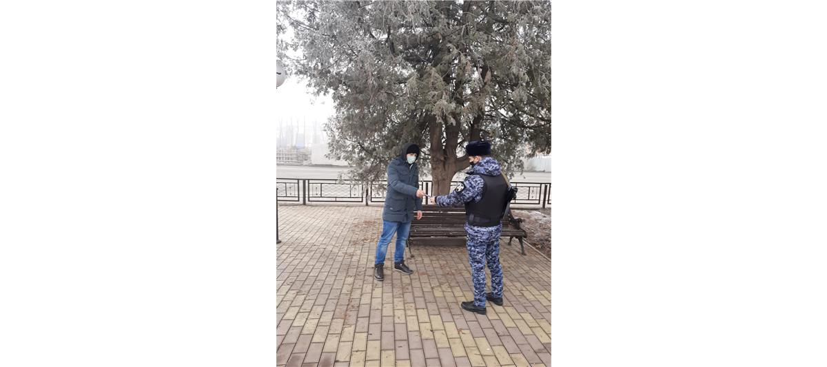 В Ингушетии росгвардейцы присоединились к акции «Безопасный Новый год»