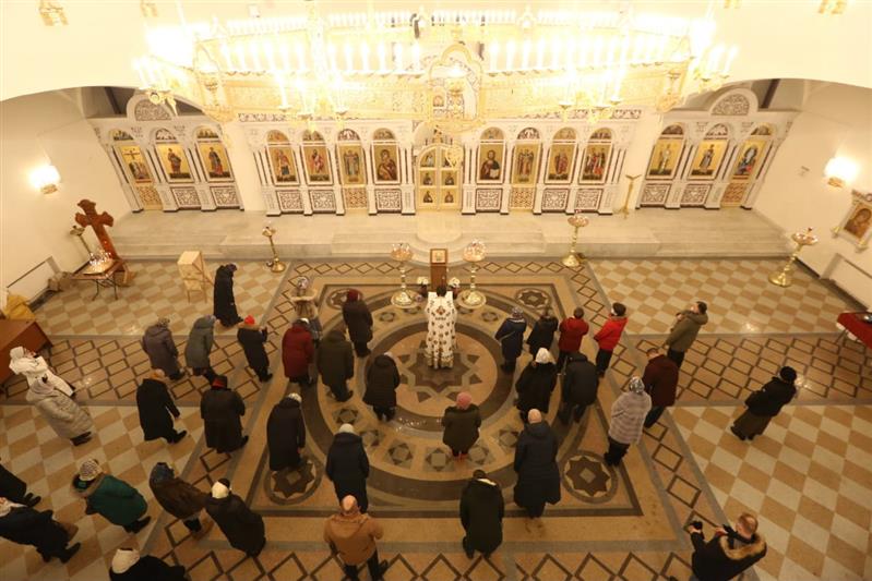 В праздник Крещения Господня в главном храме Росгвардии впервые оборудована купель