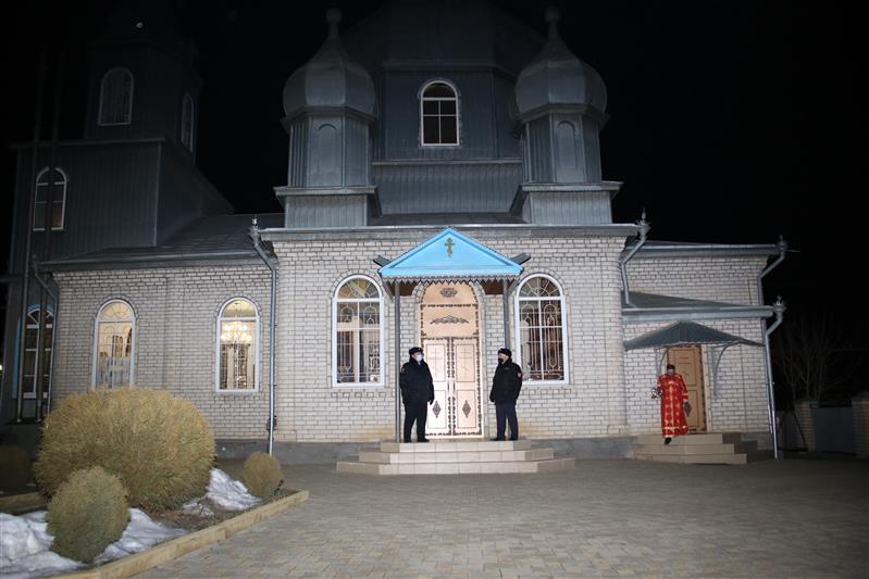 На Северном Кавказе Росгвардия обеспечила охрану общественного порядка в период празднования Рождества Христова