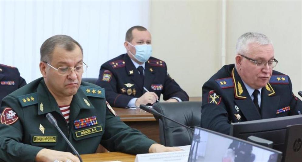 Командующий Уральским округом Росгвардии принял участие в расширенной коллегии свердловского полицейского главка (видео)