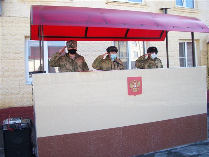 Отдельный батальон махачкалинского соединения Росгвардии отметил годовщину образования 