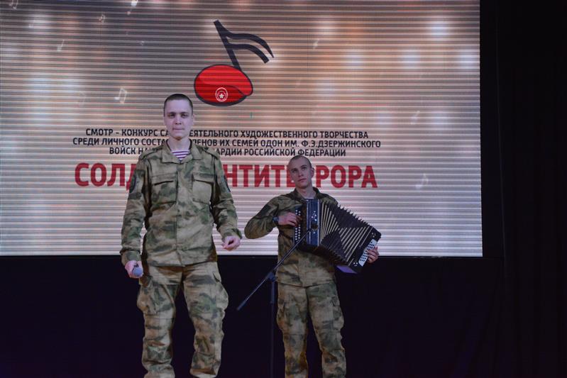 В дивизии Дзержинского подвели итоги I этапа конкурса «Солдаты антитеррора»