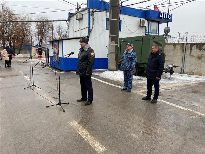    Заместитель начальника Управления Росгвардии по Волгоградской области проверил организацию службы стационарного поста «Чапурниковский»