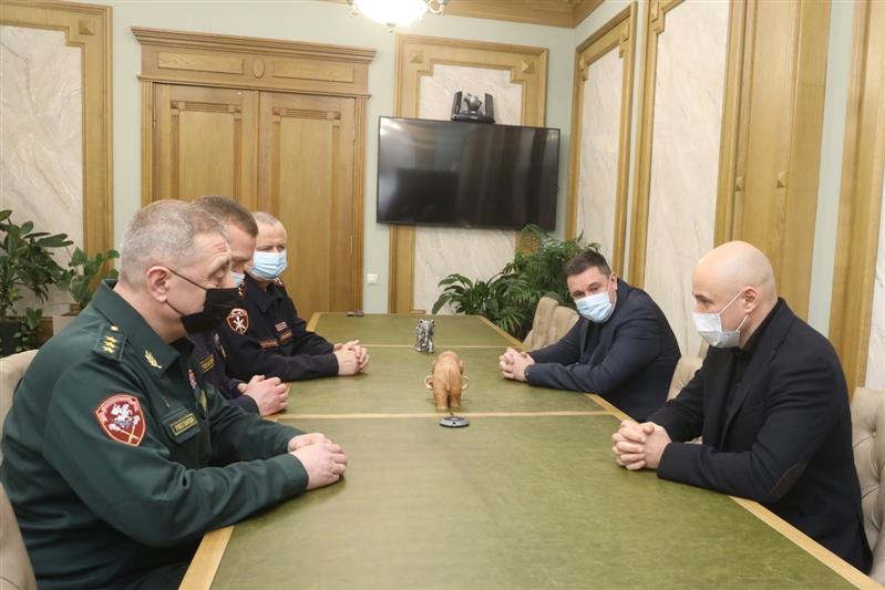 Личному составу Управления Росгвардии по Липецкой области представили нового руководителя
