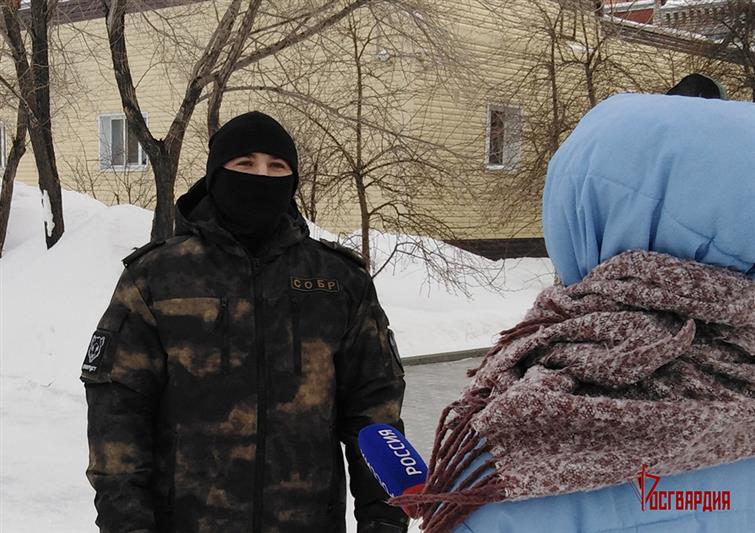 Курганский СОБР Росгвардии отмечает очередную годовщину со дня создания (видео)