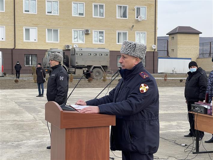 Ингушский ОМОН отметил свое 28-летие 