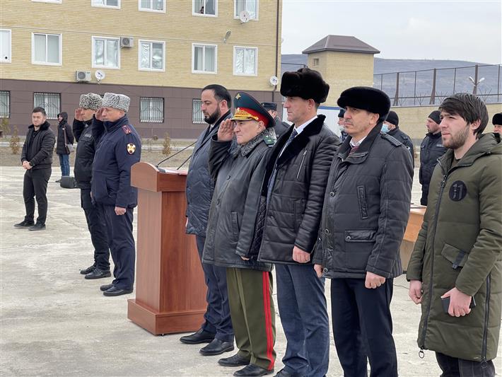 Ингушский ОМОН отметил свое 28-летие 