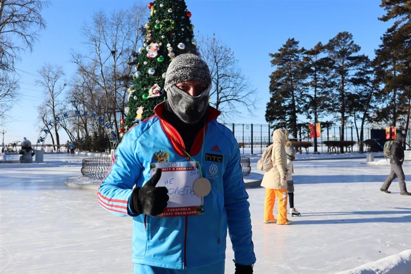 В Хабаровске сотрудники Росгвардии приняли участие в «Забеге обещаний»