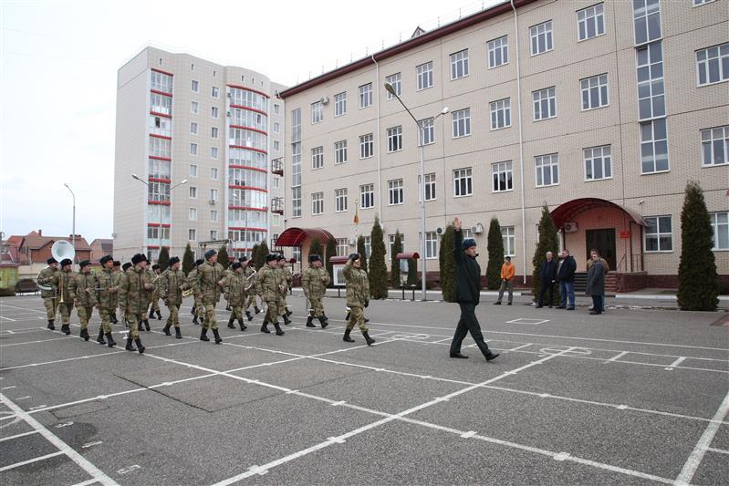 В Северо-Кавказском округе Росгвардии прошел мастер-класс военного оркестра