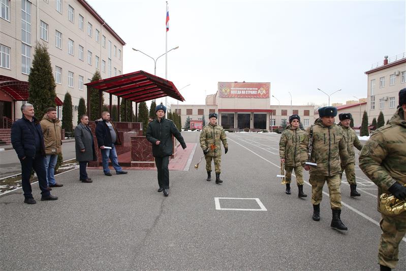 В Северо-Кавказском округе Росгвардии прошел мастер-класс военного оркестра