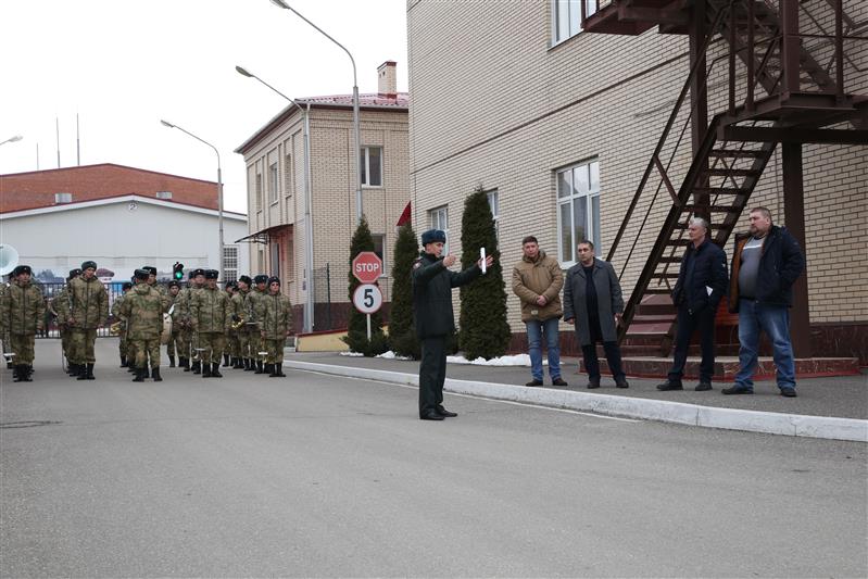 В Северо-Кавказском округе Росгвардии прошел мастер-класс военного оркестра