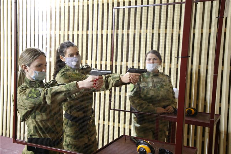 В батальоне обеспечения Северо-Кавказского округа Росгвардии состоялся мастер-класс по стрельбе
