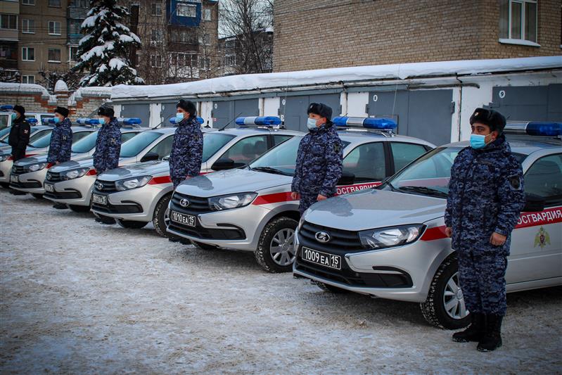 Автопарк управления вневедомственной охраны Росгвардии по Чувашской Республике пополнился новыми автомобилями