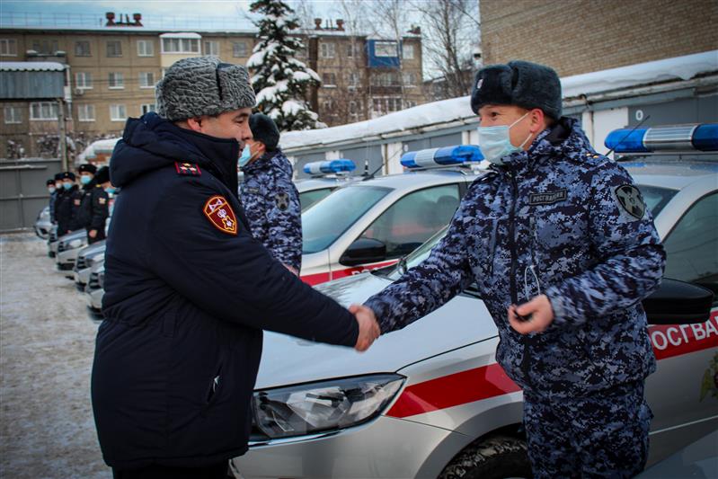 Автопарк управления вневедомственной охраны Росгвардии по Чувашской Республике пополнился новыми автомобилями