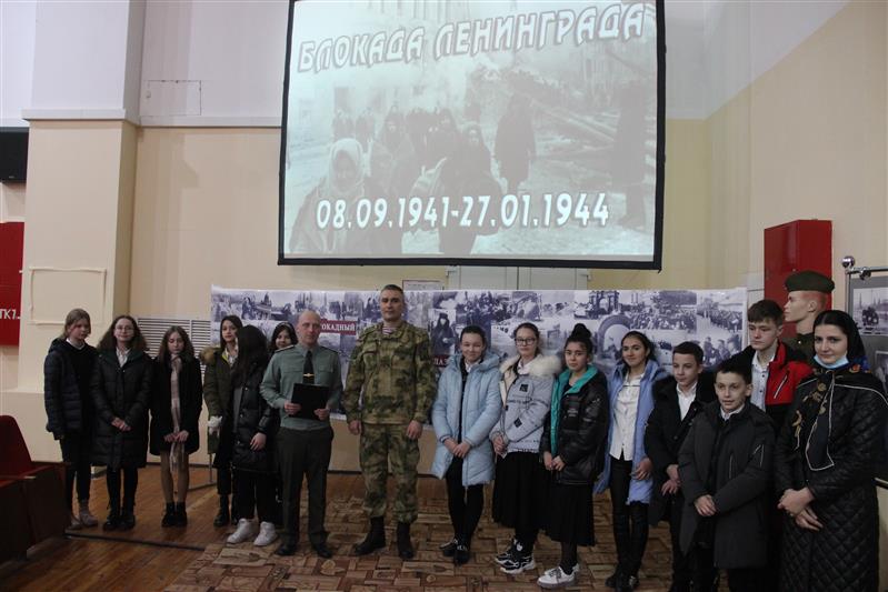 Росгвардейцы Северо-Кавказского округа участвуют в мероприятиях, посвященных Дню полного освобождения Ленинграда от фашистской блокады