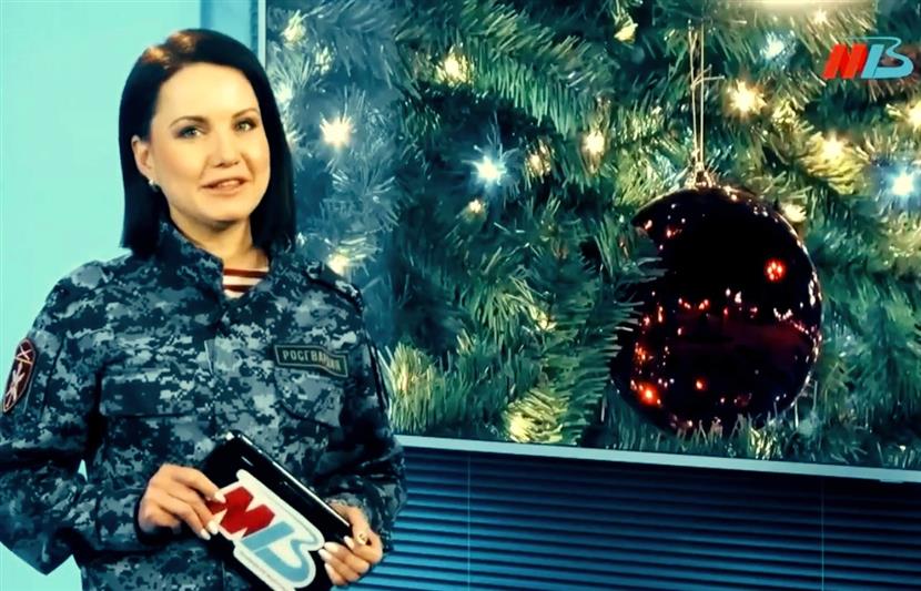 В эфире волгоградского телеканала вышел очередной выпуск тематической программы о Росгвардии