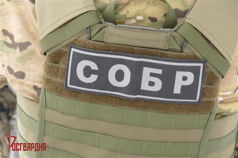В Омске при содействии СОБР Росгвардии задержаны подозреваемые в особо тяжком преступлении