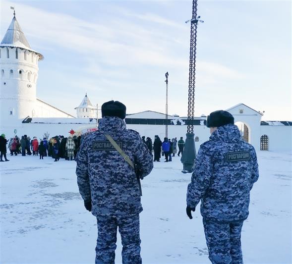 На Урале Росгвардия обеспечила правопорядок и общественную безопасность рождественских мероприятий