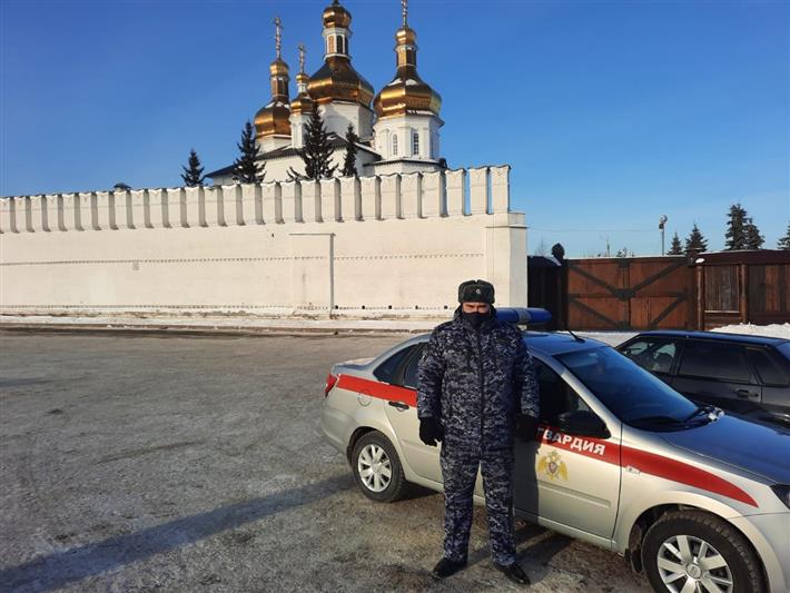 В Уральском округе Росгвардия обеспечила правопорядок и общественную безопасности в Крещение 