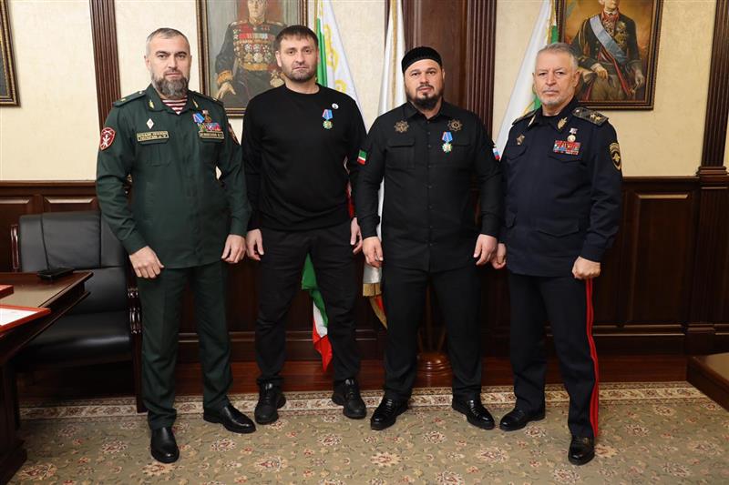 Начальник Управления Росгвардии по Чеченской Республике награжден медалью «За заслуги»