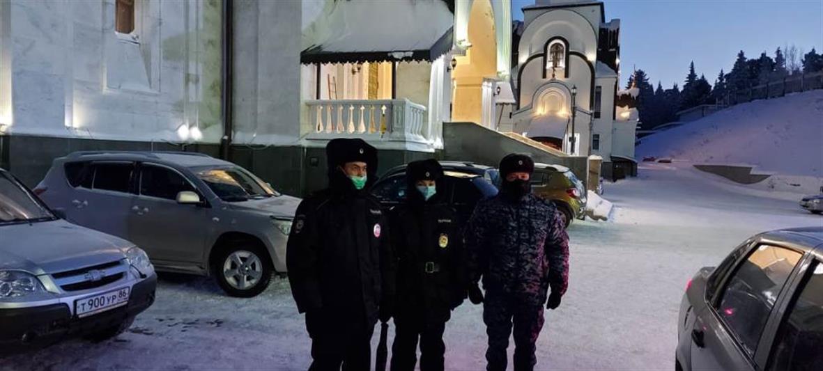 В Уральском округе Росгвардия обеспечила правопорядок и общественную безопасности в Крещение 