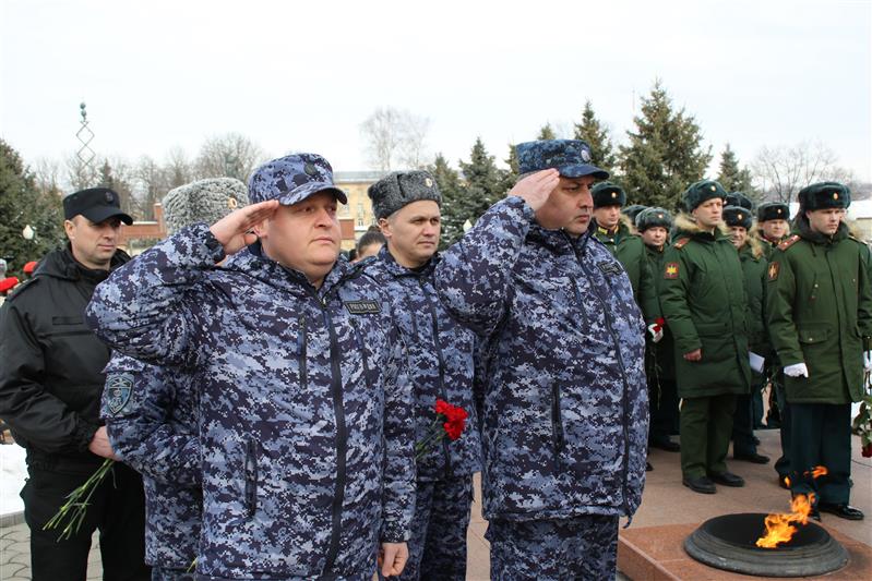 В столице  Северной Осетии руководство территориального управления Росгвардии приняло участие в торжественном мероприятии