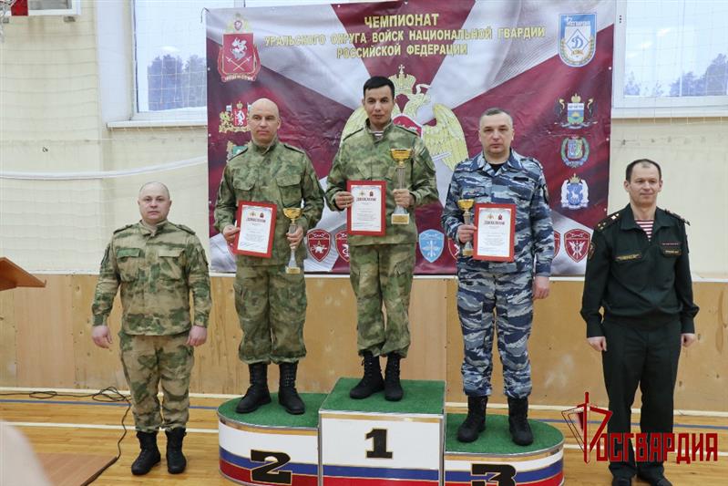 В Уральском округе Росгвардии завершился чемпионат по зимнему спортивному многоборью