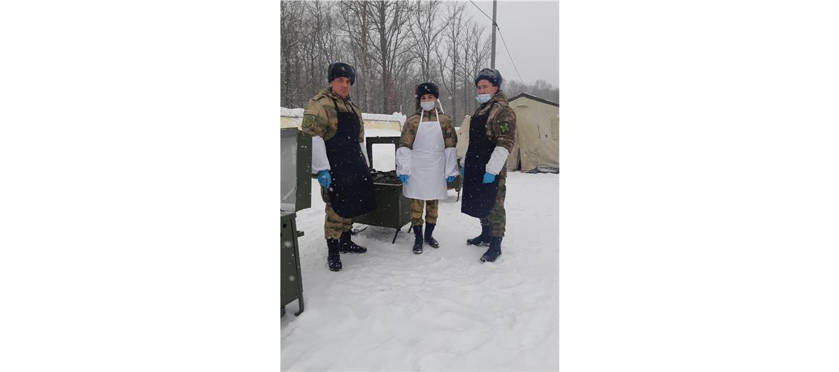 В богородском соединении Росгвардии состоялся конкурс поваров