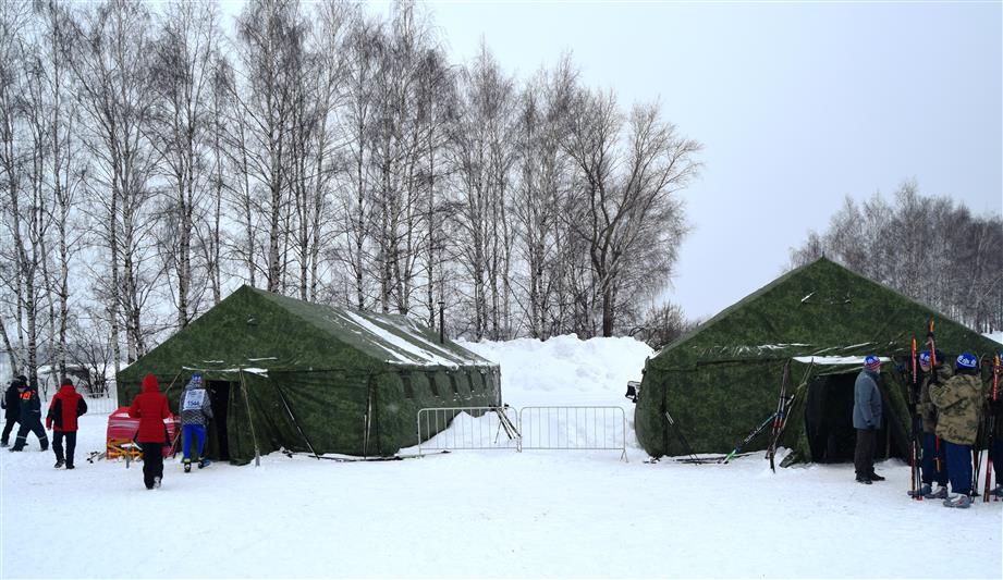 В Нижегородской области военнослужащие и сотрудники Росгвардии приняли участие в забеге «Лыжня России-2021»