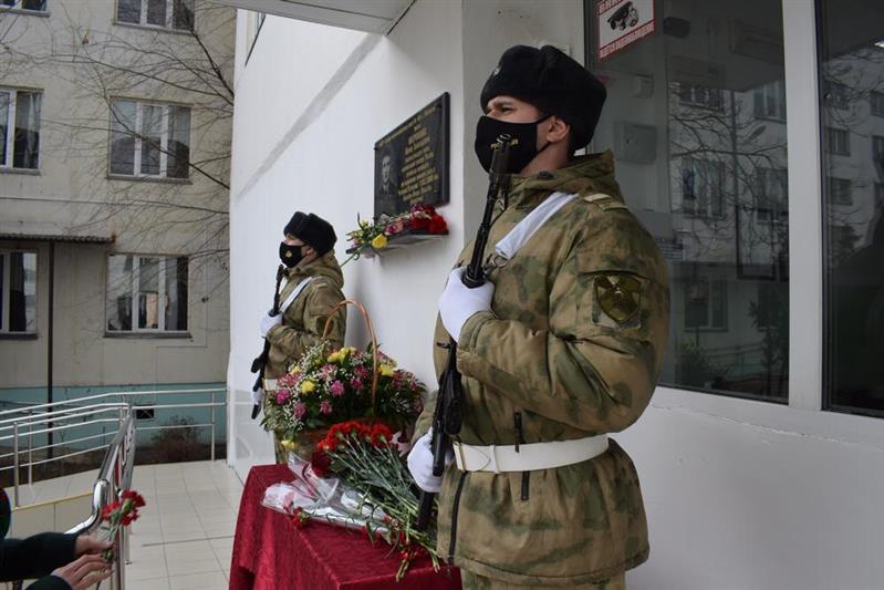 В Дагестане почтили память павшего воина правопорядка