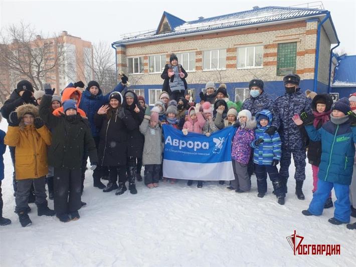 Росгвардейцы организовали «Зарницу» для подшефных гимназистов  (видео)