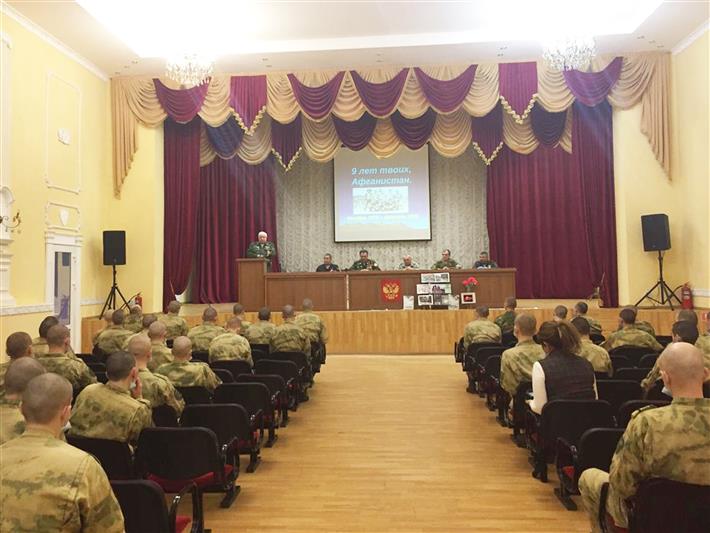 Росгвардейцы Южного округа почтили память воинов-интернационалистов