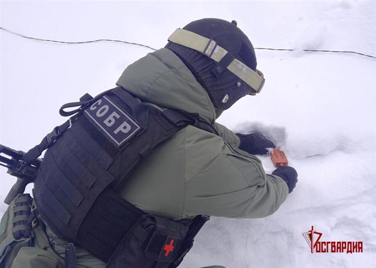 В Зауралье проходит учебный сбор взрывотехников спецподразделений Росгвардии (видео)