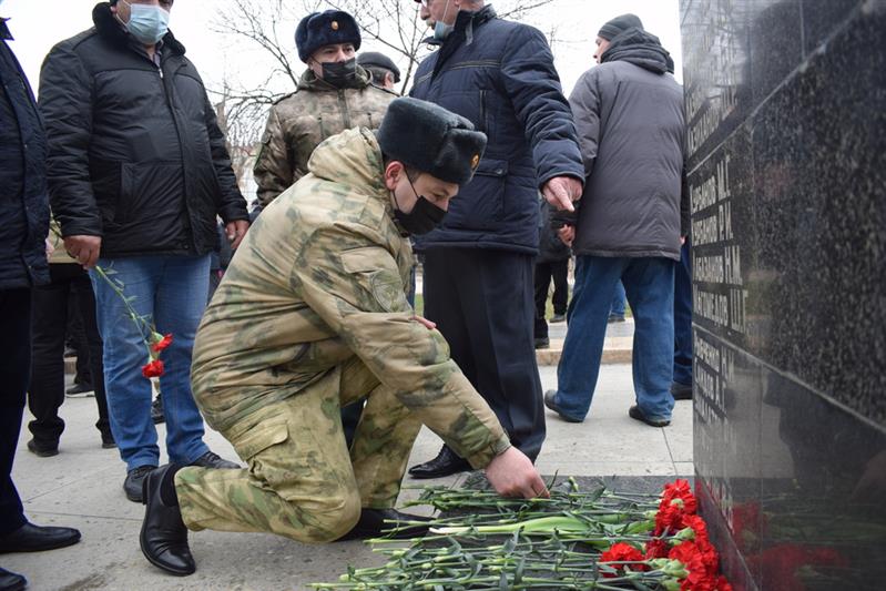 На Северном Кавказе Росгвардия приняла участие в мероприятиях, посвященных Дню памяти воинов-интернационалистов