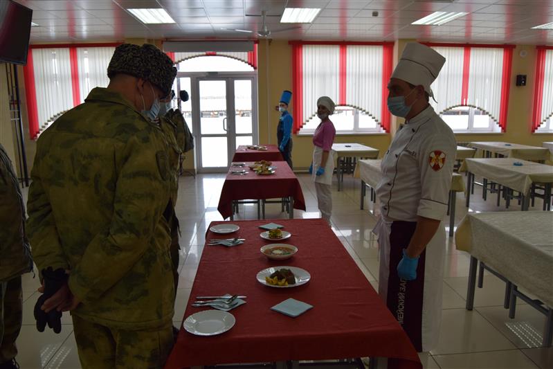 В богородском соединении Росгвардии состоялся конкурс поваров