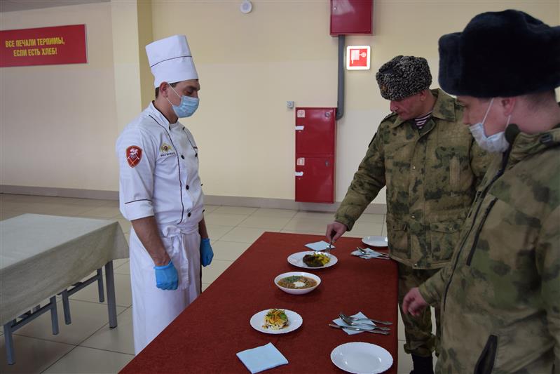 В богородском соединении Росгвардии состоялся конкурс поваров