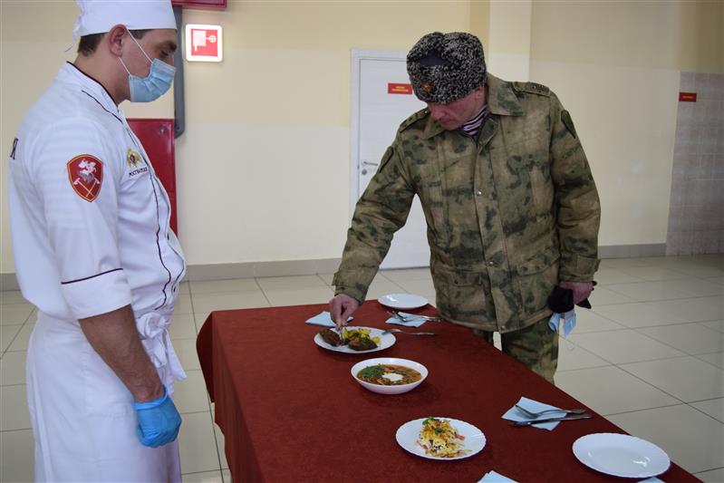 В богородском соединении Росгвардии состоялся конкурс поваров