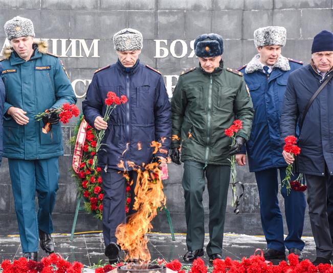 Росгвардейцы почтили память воинов-освободителей Адыгеи