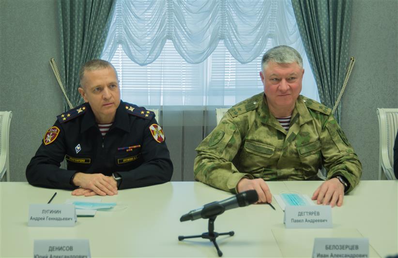 Личному составу Управления Росгвардии по Пензенской области представили нового руководителя тероргана