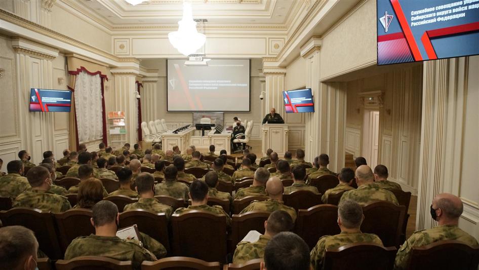Представители Главной военной прокуратуры приняли участие в Едином дне правовых знаний в управлении Сибирского округа Росгвардии 