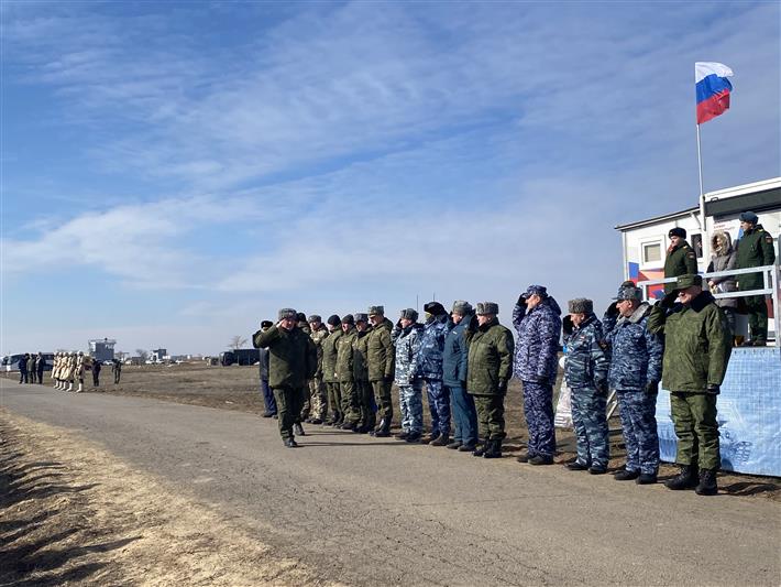 Росгвардия приняла участие в межведомственных сборах в Волгоградской области
